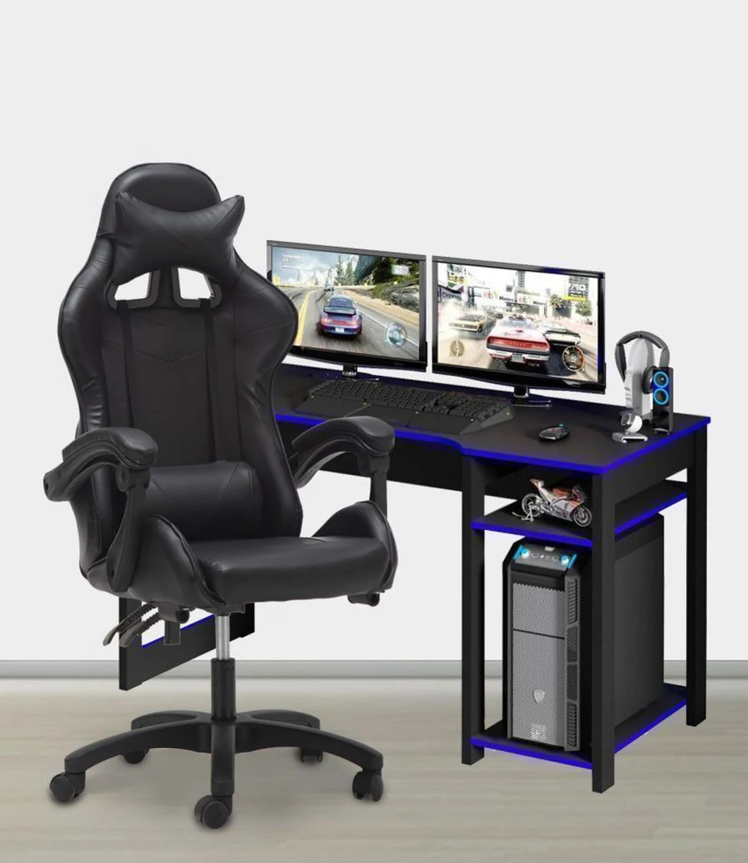 Wholesale OEM Best Ergonomic Reclining Swivel PC Racing Gaming Chair for Gamer