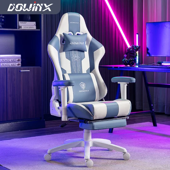 Высокое качество, хорошая цена, компьютер, большое сиденье, геймерское кресло, соединительный подлокотник, элегантное игровое вращающееся гоночное кресло с подушкой.