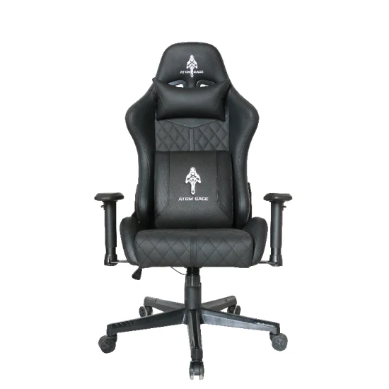 Горячий продавать эргономичный черный игровой стул с высокой спинкой гоночный офисный стул с подставкой для ног